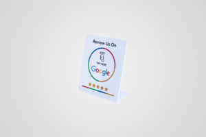 Google Review Display - White