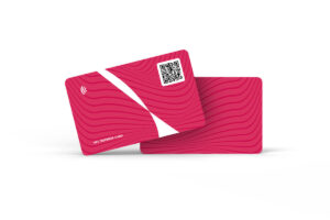 NFC business card - Standard design - Pink