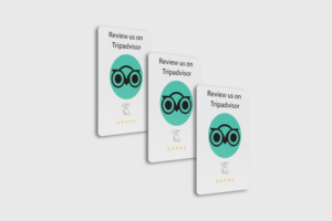 TripAdvisor Review Card (3 pieces)